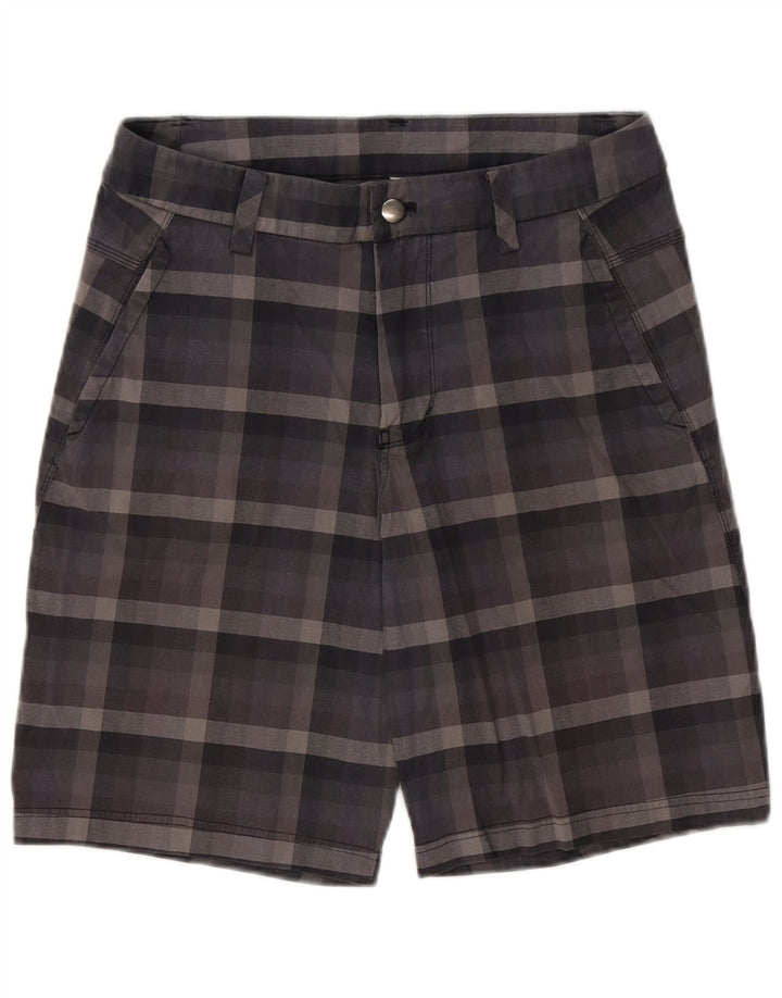 Ανδρικό σορτς Chino Lululemon W32 Large Grey Check Cotton