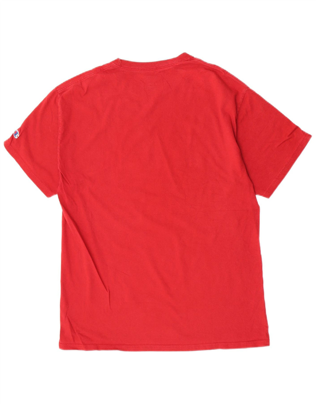Ανδρικό γραφικό T-Shirt Champion Top μεγάλο κόκκινο βαμβακερό