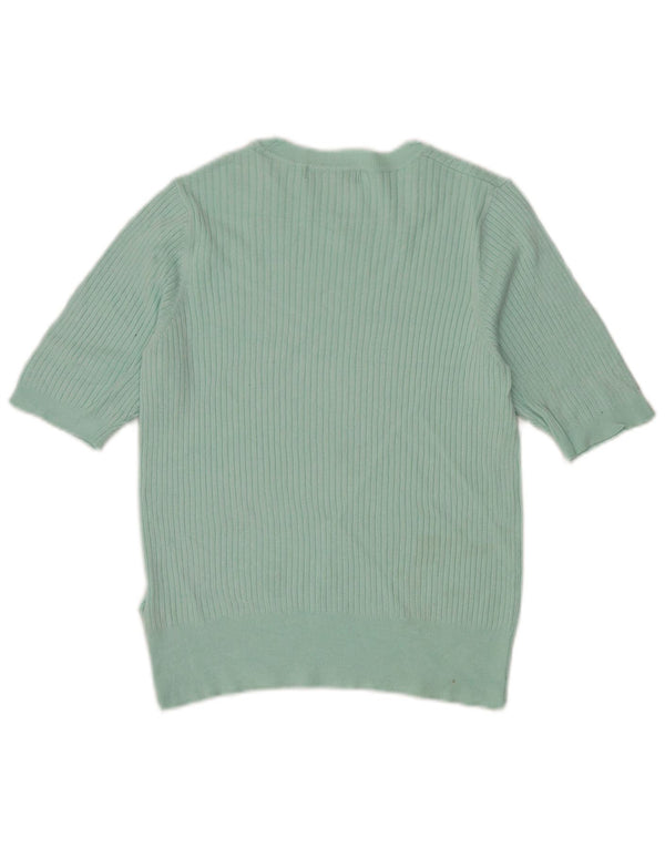 Marks & Spencer Γυναικείο πουλόβερ με λαιμόκαυστο UK 12 Medium Green