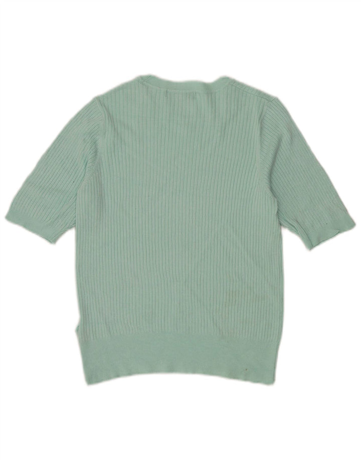 Marks & Spencer Γυναικείο πουλόβερ με λαιμόκαυστο UK 12 Medium Green