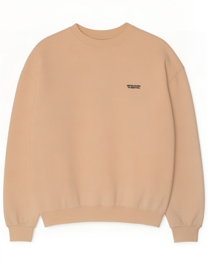 Benetton ανδρικό φούτερ Jumper Large Beige