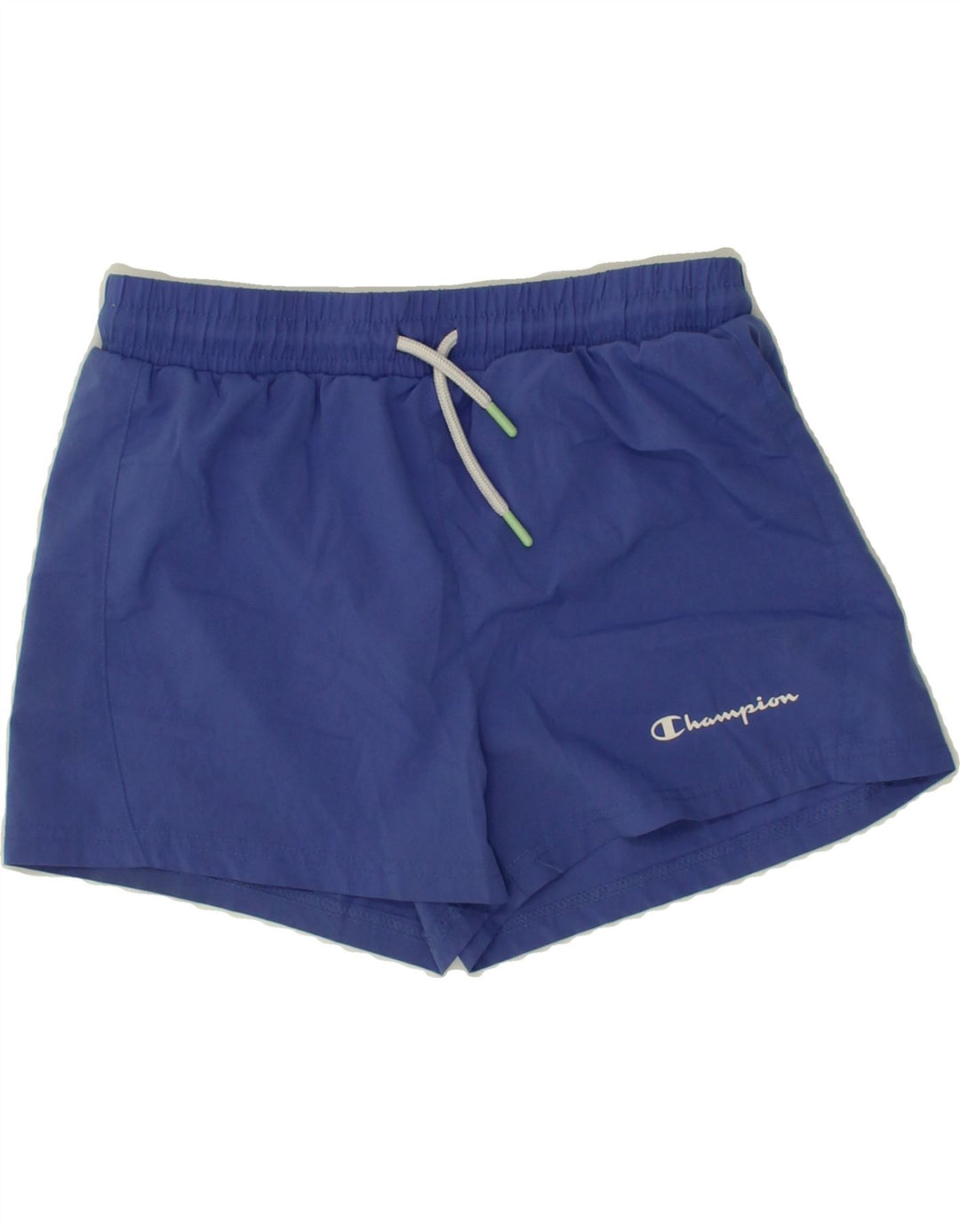 CHAMPION Boys Sport Shorts 14-15 Years Blue Polyester Vintage Champion and Second-Hand Champion from Messina Hembry 