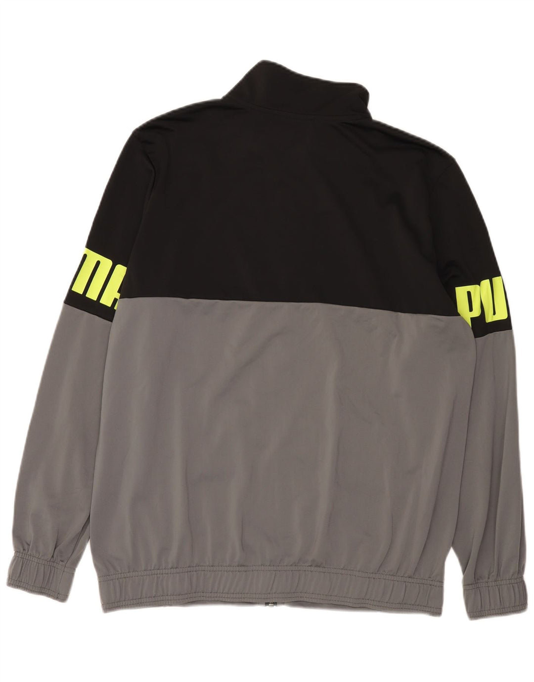 Ανδρική φόρμα PUMA Graphic Full Tracks Large Black Colourblock Polyester