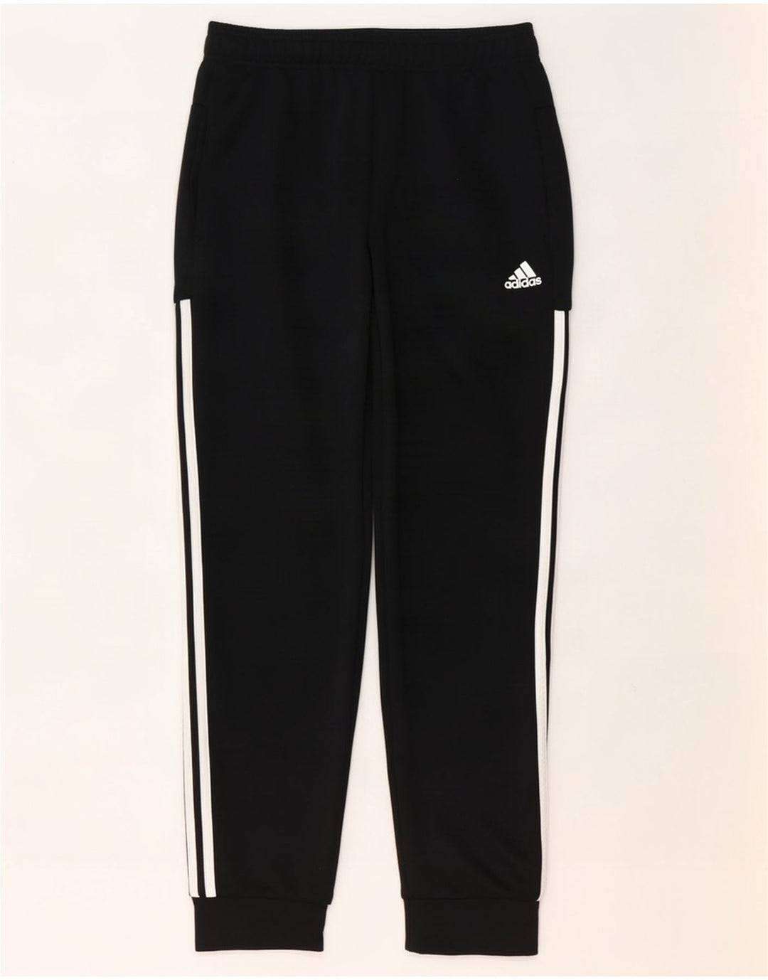 Ανδρική φόρμα Adidas Παντελόνι Joggers Μικρό Μαύρο Πολυεστέρα