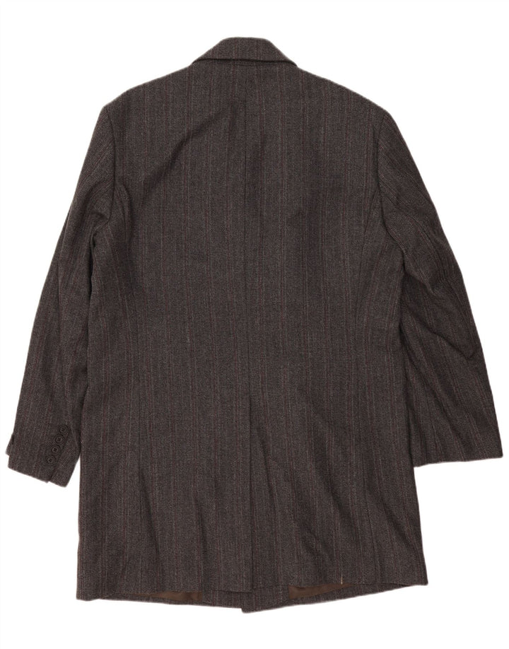 Esprit Ανδρικό Longline Μπουφάν Blazer UK 42 XL Γκρι μαλλί