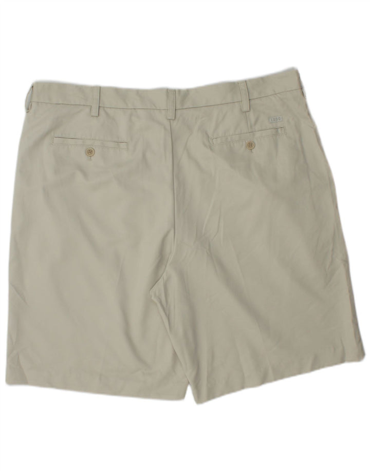 Ανδρικό σορτς Chino IZOD W40 XL Beige Polyester