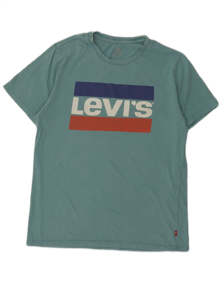 Ανδρικό γραφικό T-Shirt Levi's Top Μεσαίο Πράσινο