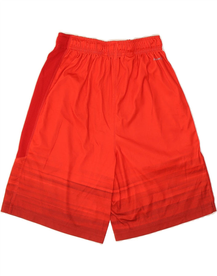 RUSSELL ATHLETIC Mens Sport Shorts Small  Red Striped Polyester Vintage Russell Athletic and Second-Hand Russell Athletic from Messina Hembry 