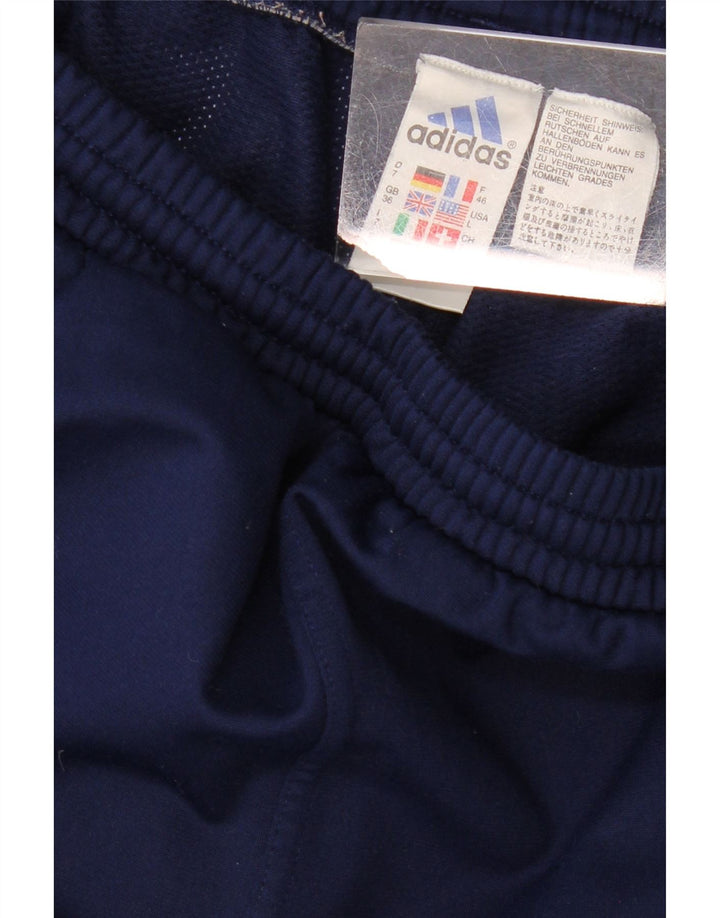 Ανδρικό αθλητικό σορτς ADIDAS μεγάλο μπλε ναυτικό πολυεστέρα