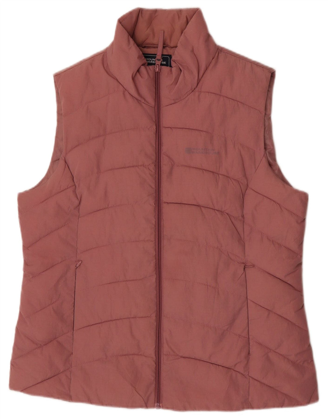 Mountain Warehouse Γυναικείο Αμάνικο μπουφάν βροχής UK 16 Large Pink Polyester