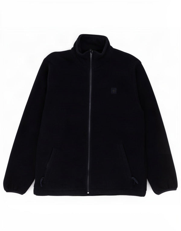 Mountain Warehouse Mens Fleece Jacket UK 36 Small Navy Blue Polyester