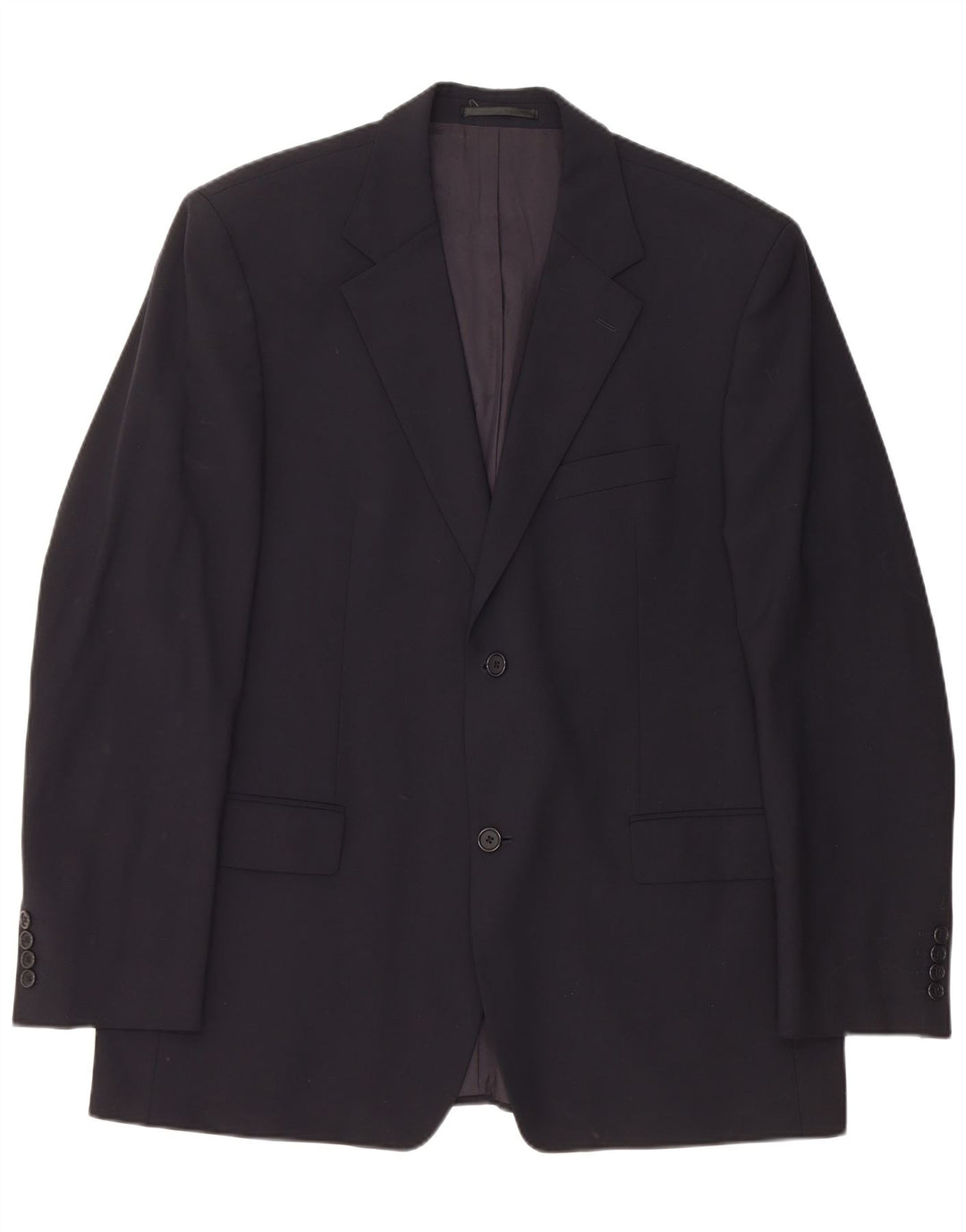 Hugo Boss Ανδρικό σακάκι μπλέιζερ με 2 κουμπιά EU 54 2XL Navy Blue Virgin Wool