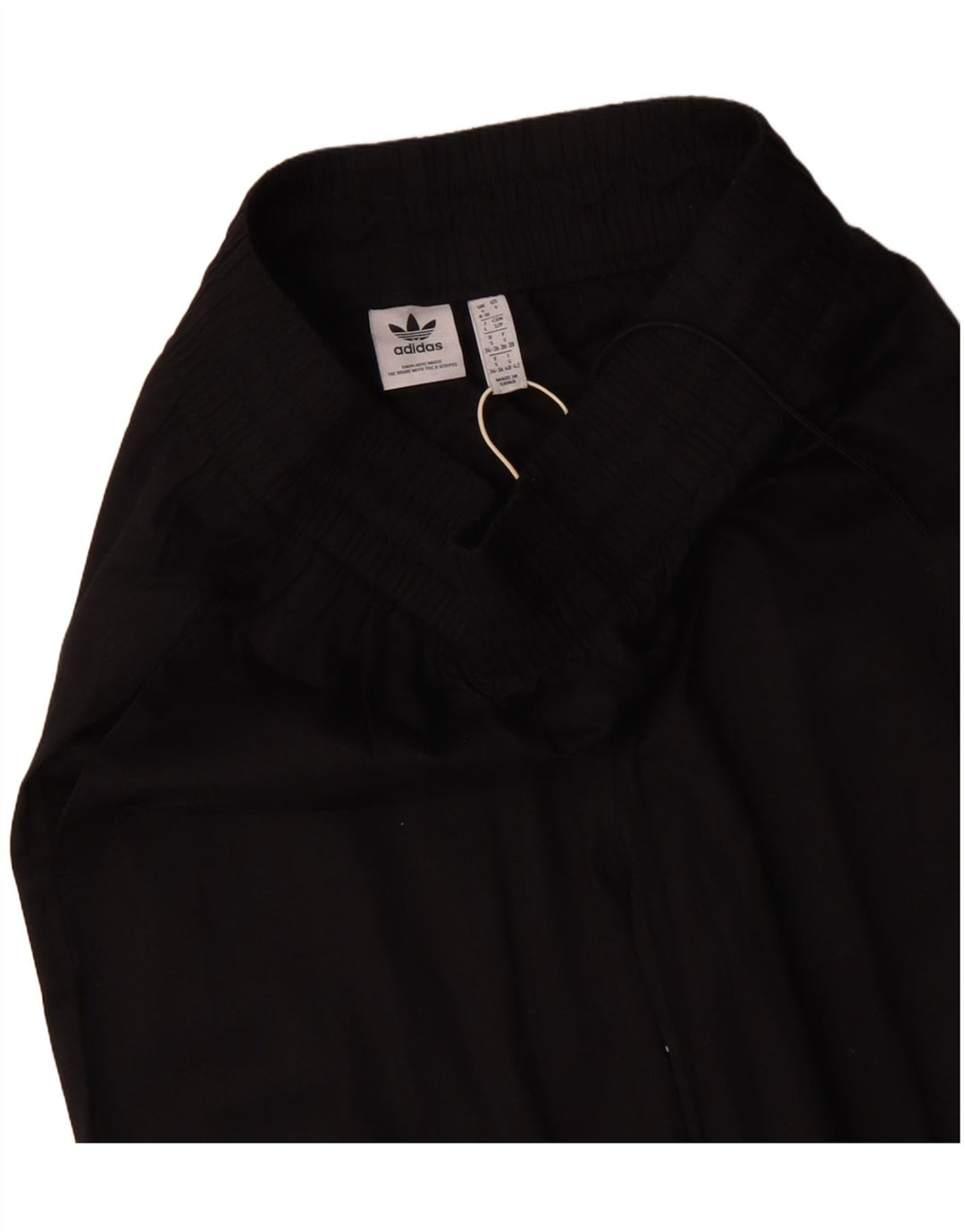 ADIDAS Γυναικείο ψηλόμεσο παντελόνι Cargo UK 8/10 Small W25 L28 Μαύρο