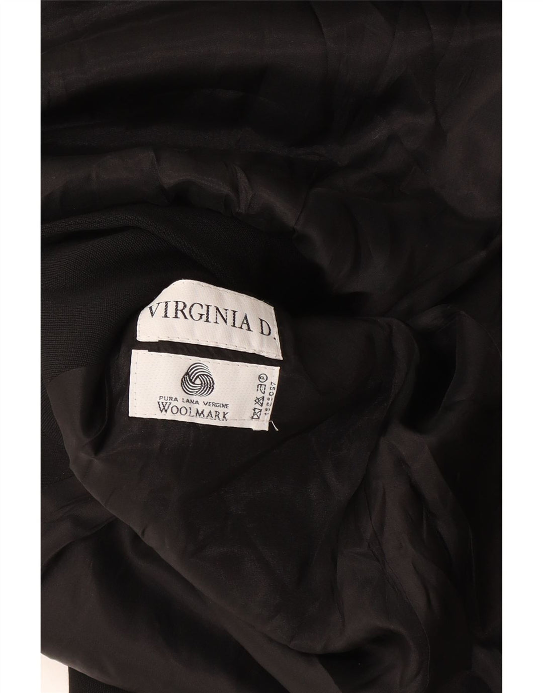 Vintage Γυναικείο Longline τζάκετ blazer UK 14 Medium Black