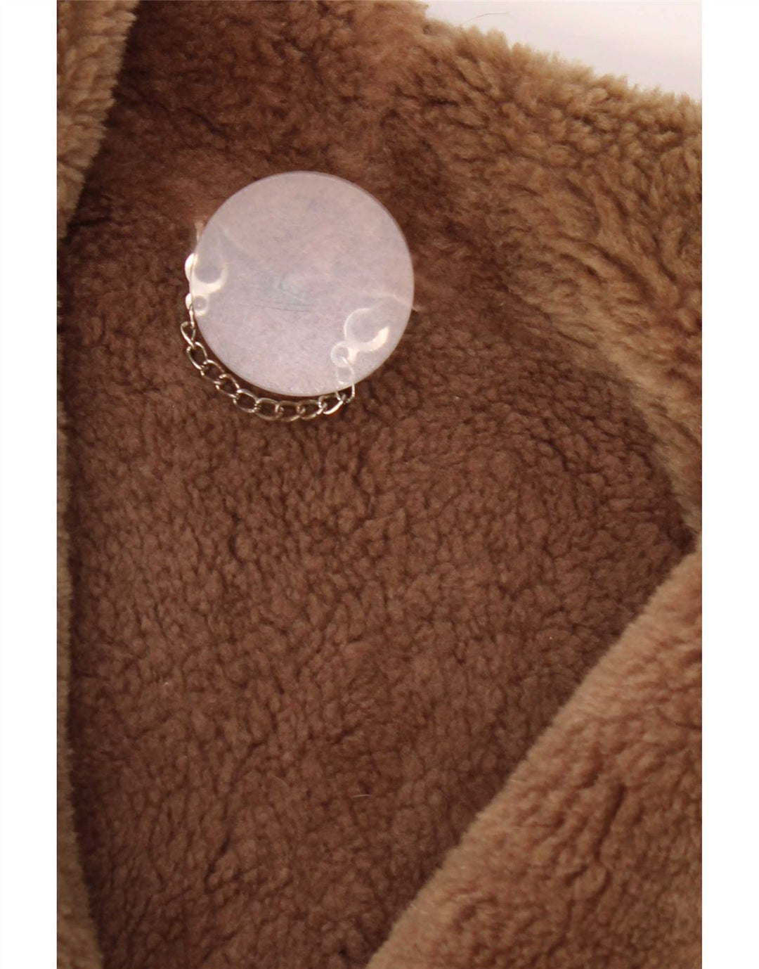 Vintage Γυναικείο Shearling Jacket UK 14 Medium Brown