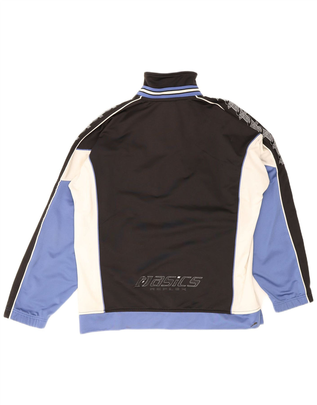 Ανδρική αθλητική φόρμα γραφικών Asics Top Jacket Μεσαίο Μαύρο Colourblock