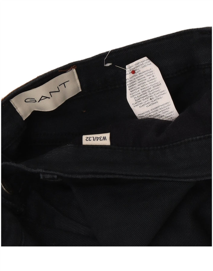Ανδρικό Gant Slim Jeans W34 L32 Navy Blue Cotton