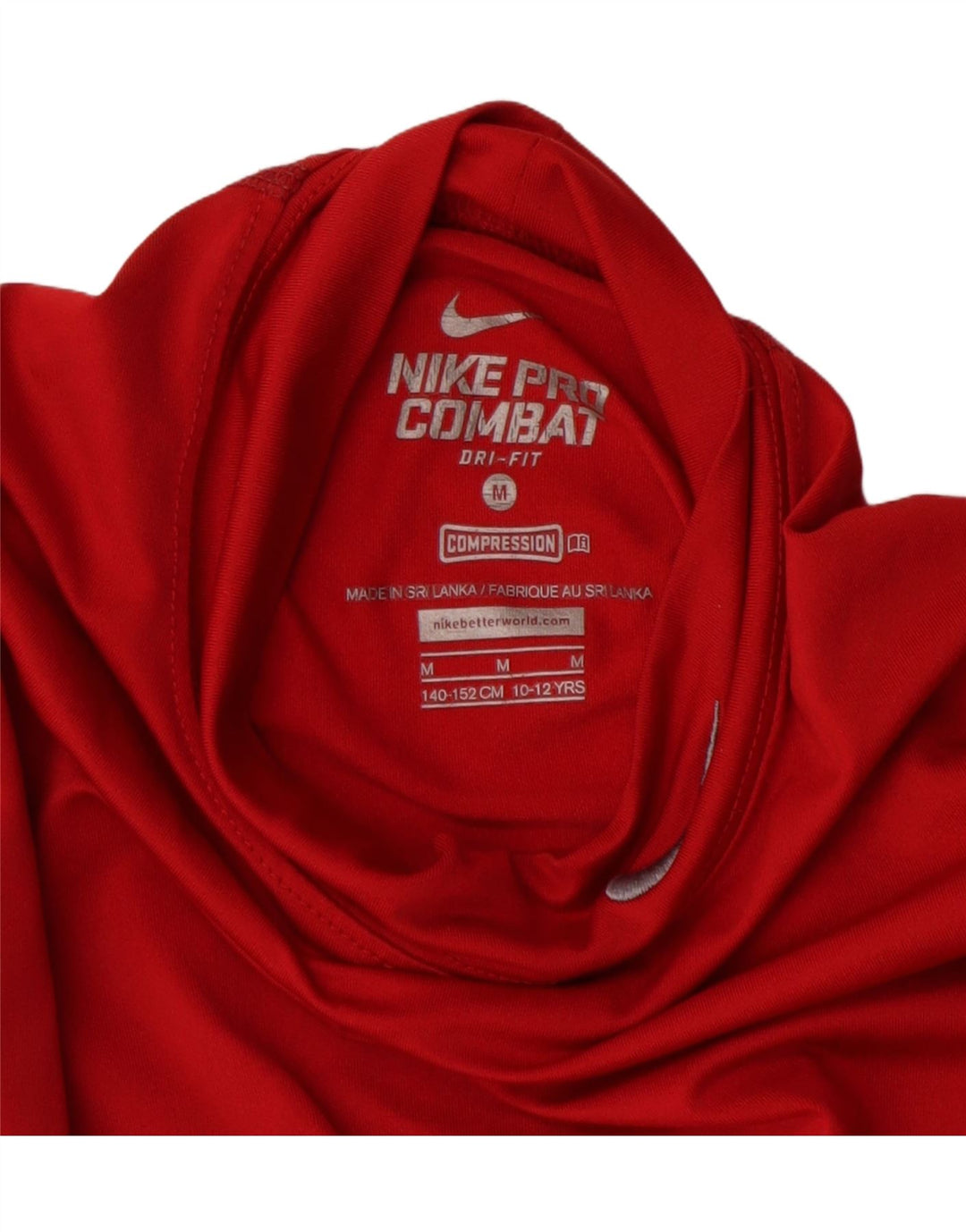 Nike Girls Dri Fit Top μακριά μανίκια 10-11 ετών Μεσαίο μπορντό πολυεστέρας