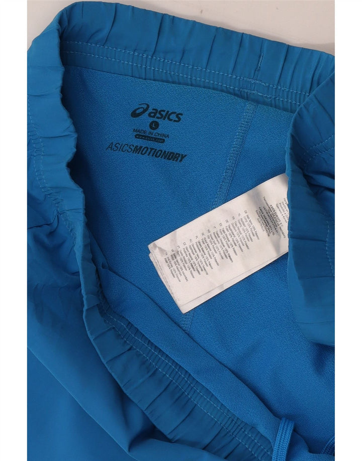 Ανδρικό αθλητικό σορτς Asics μεγάλο μπλε πολυεστέρα