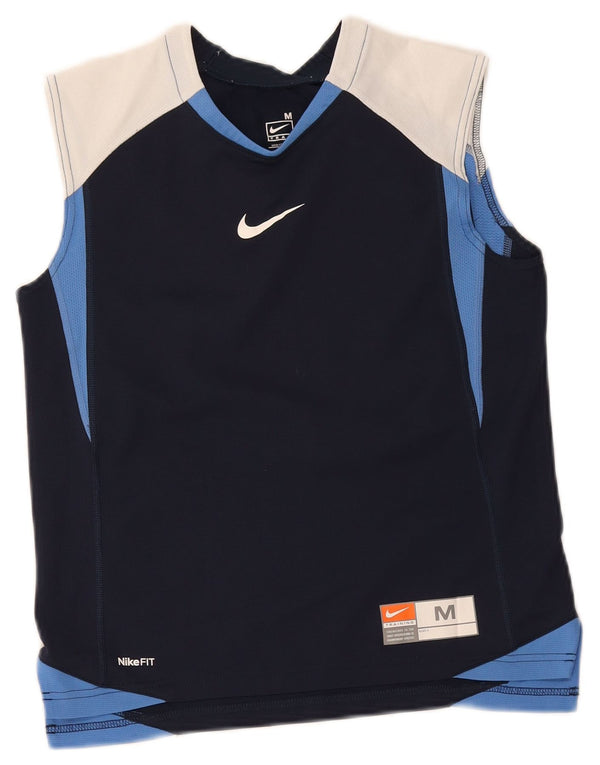 Γραφικό γιλέκο Nike Boys Τοπ 10-11 ετών, μεσαίου χρώματος, μπλε ναυτικό