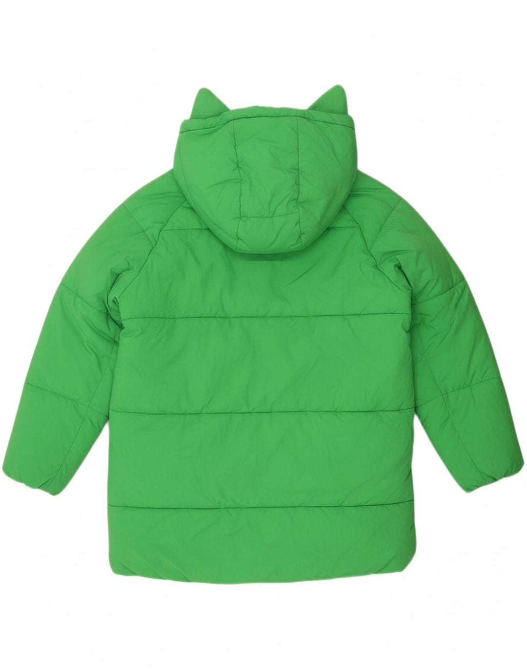 ZARA Womens Oversized Hooded Padded Jacket UK 6 XS Green Vintage Zara and Second-Hand Zara from Messina Hembry 
