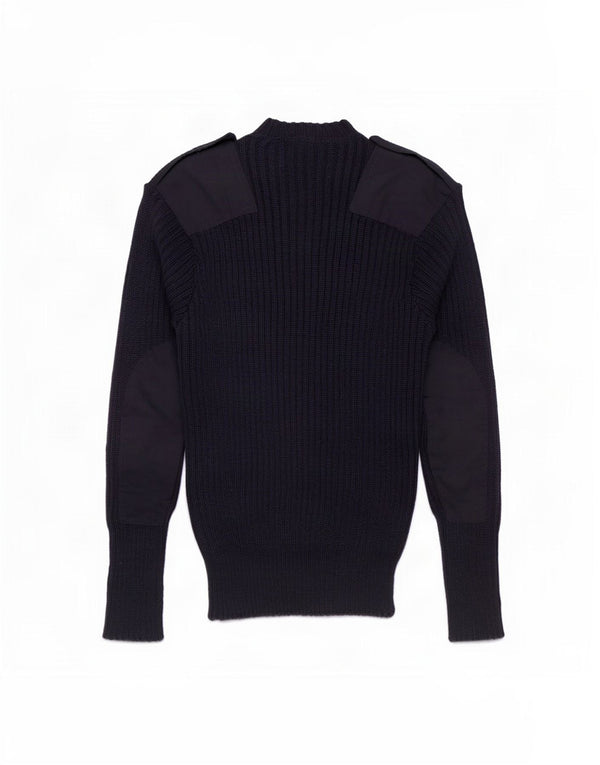 Vintage Ανδρικό στρατιωτικό πουλόβερ XS Navy Blue