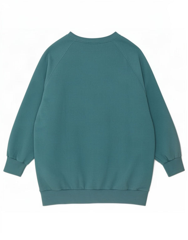 Zara Γυναικεία φούτερ μεγάλου μεγέθους Jumper UK 14 Medium Blue
