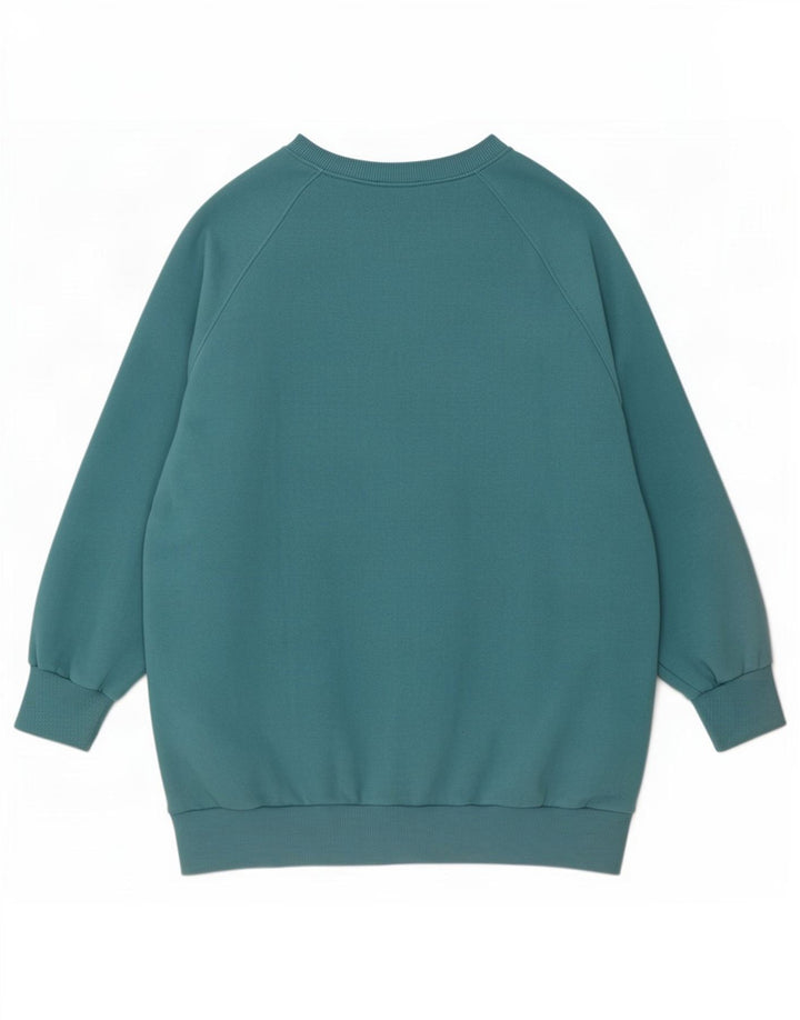 Zara Γυναικεία φούτερ μεγάλου μεγέθους Jumper UK 14 Medium Blue