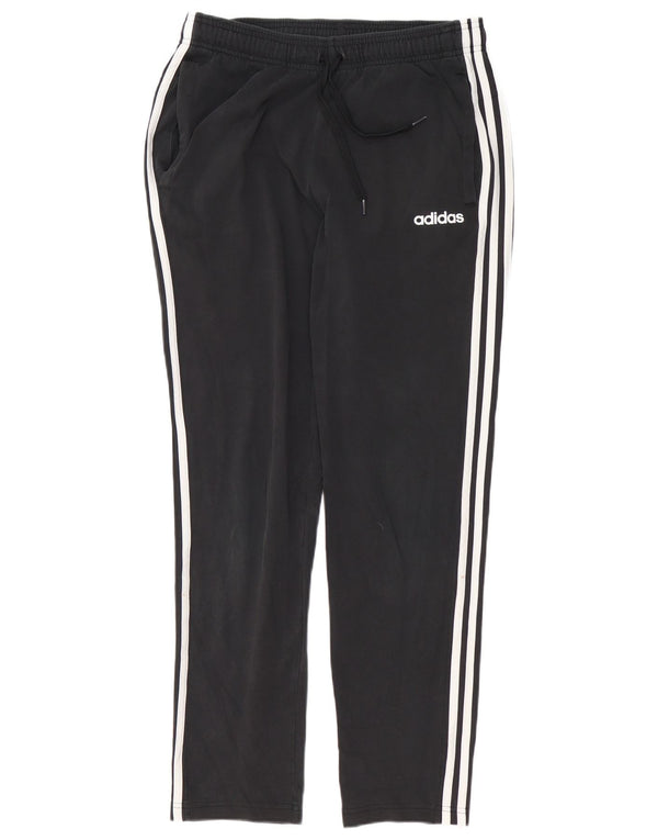 Adidas Mens Tracksuit Trousers Medium  Black Cotton
