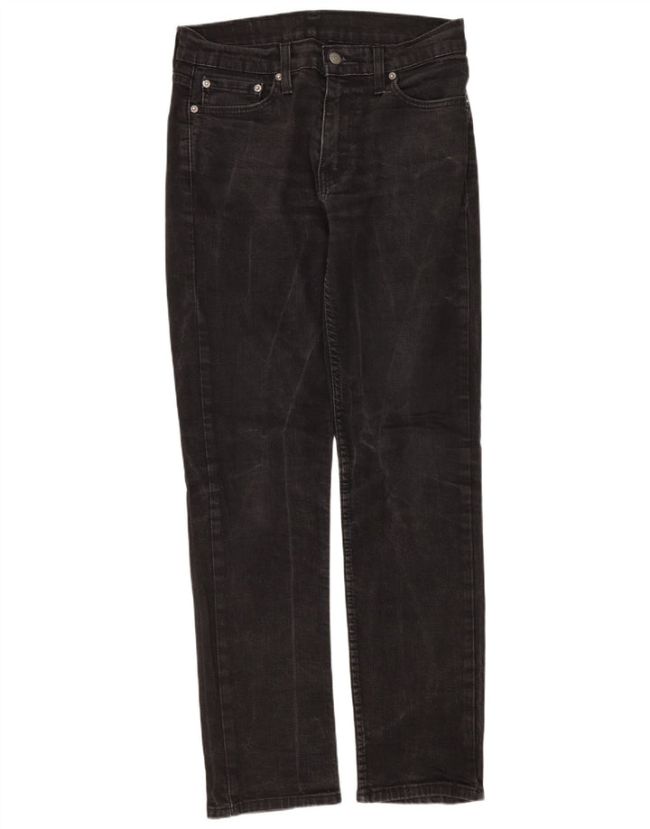 Levi's Mens 511 Slim Jeans W30 L32 Μαύρο βαμβακερό
