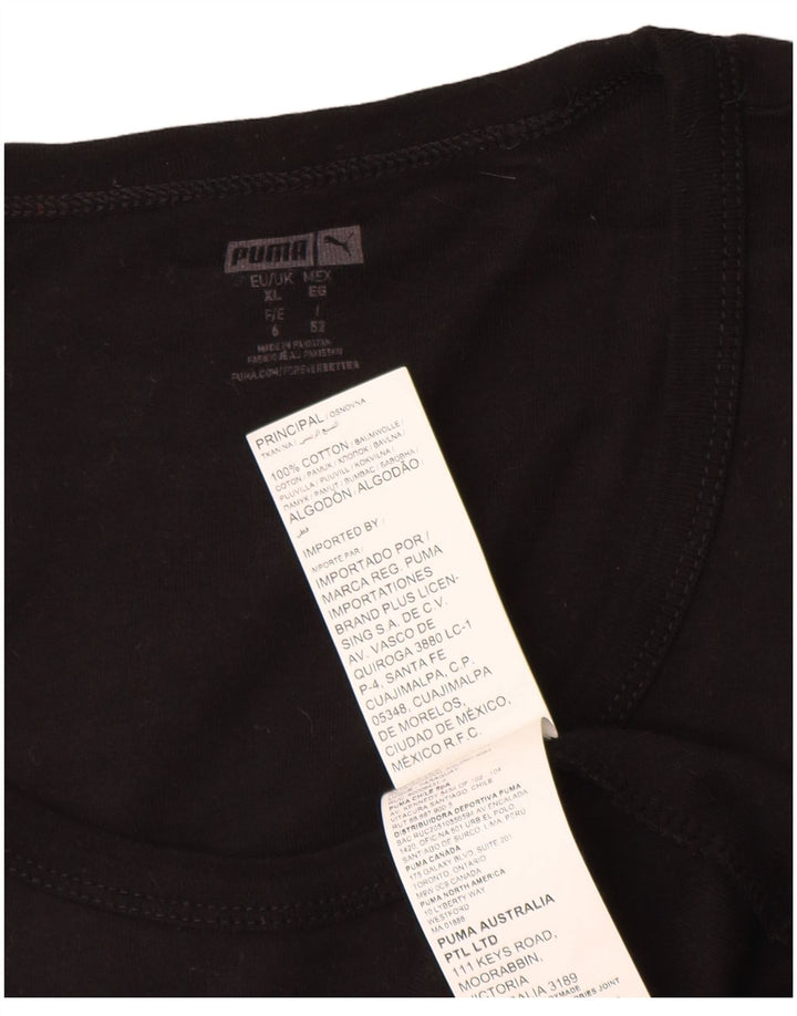 Ανδρικό γιλέκο Puma XL Μαύρο βαμβακερό