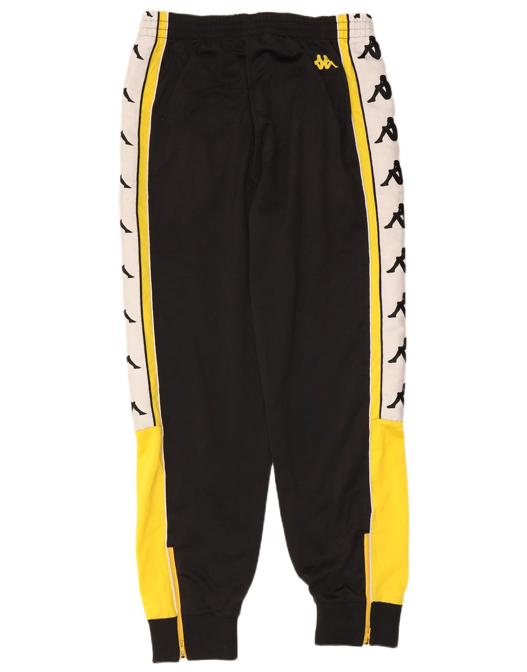 Ανδρική φόρμα Kappa Παντελόνι Joggers Μεγάλο Μαύρο Χρώμα Πολυεστέρας