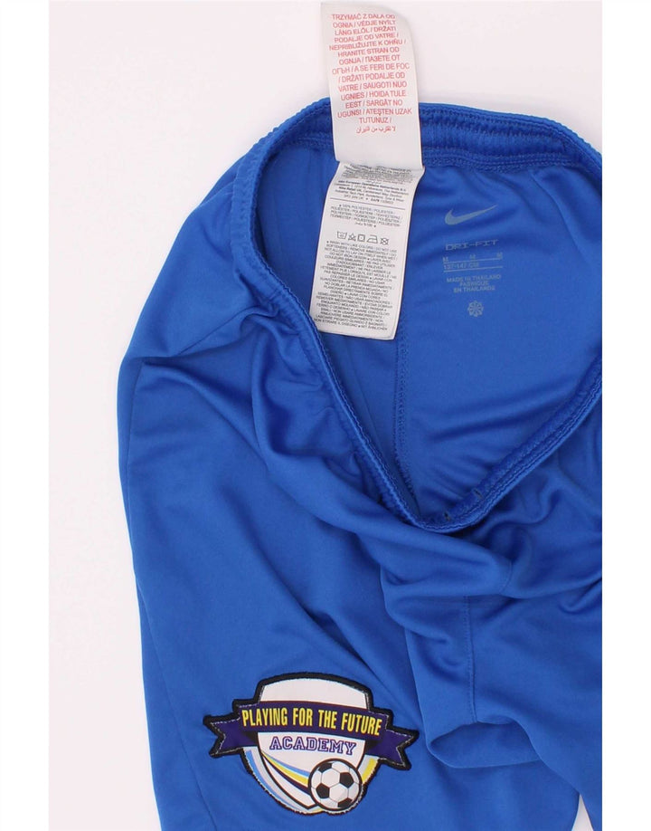 Γραφικό αθλητικό σορτς Nike Boys Dri Fit 10-11 ετών Μεσαίο μπλε πολυεστέρα