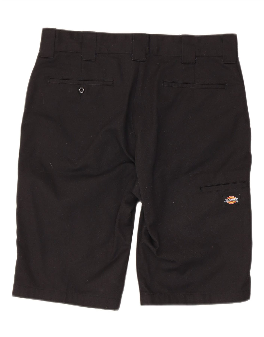 Ανδρικό σορτς Chino Dickies Slim Fit W34 μεγάλο μαύρο πολυεστέρα