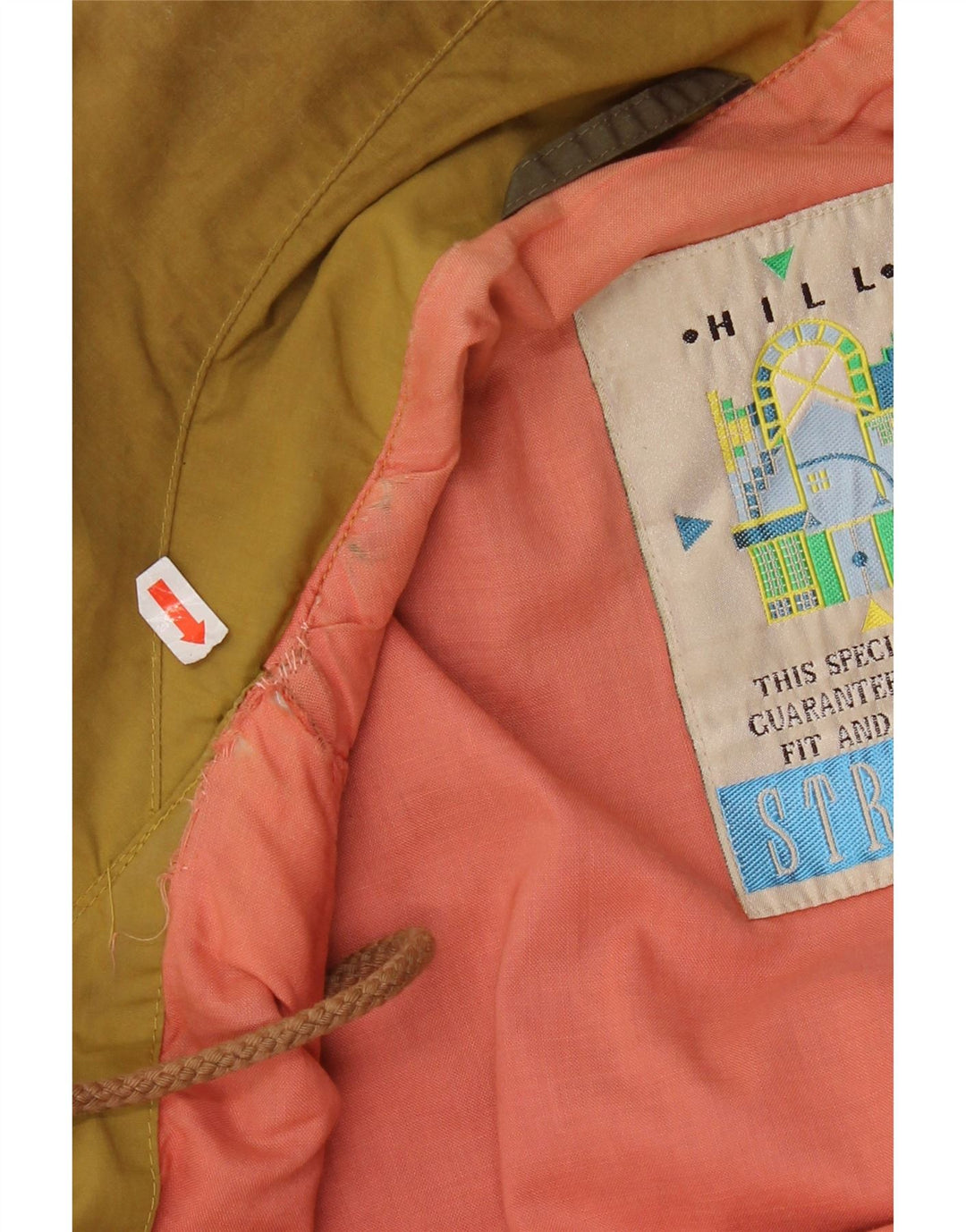 Stratos Mens Bomber Jacket UK 40 Large Khaki Polyester