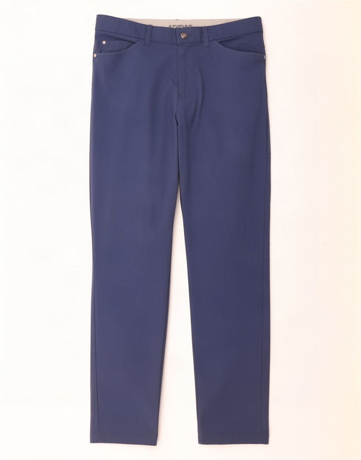 Ανδρικό Slim Casual Παντελόνι Adidas W32 L30 Blue Polyamide