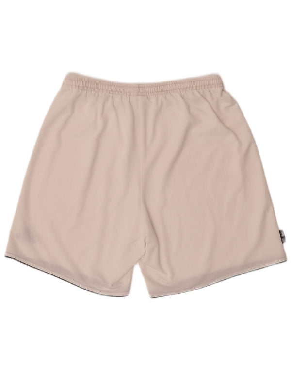 Adidas Mens Climalite Sport Shorts Large White Polyester