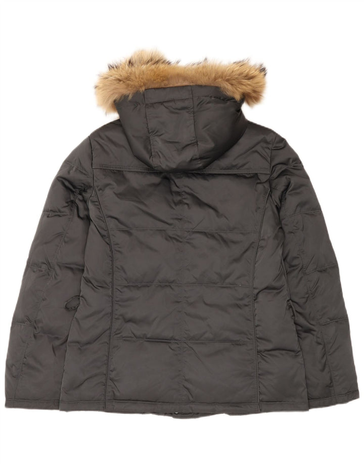 Γυναικείο μπουφάν Geox Respira με κουκούλα UK 14 Large Grey