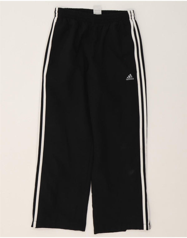 Παντελόνι αθλητικής φόρμας Adidas Girls Climalite 15-16 ετών μαύρο πολυεστέρα