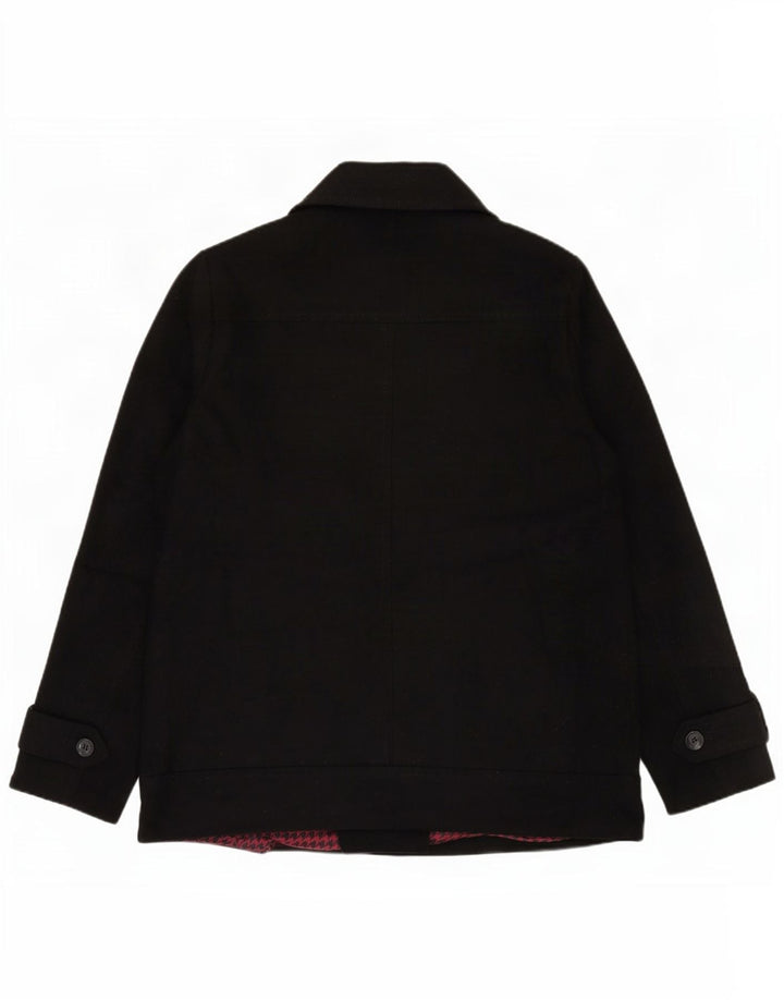 Marks & Spencer Womens Bomber Jacket UK 14 Large Black Polyester
