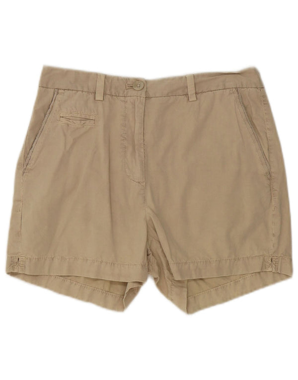 Marks & Spencer Γυναικείο σορτς Chino UK 8 Small W28 Μπεζ βαμβακερό