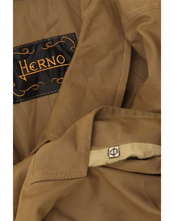 Herno Ανδρικό Πανωφόρι IT 48 Medium Beige