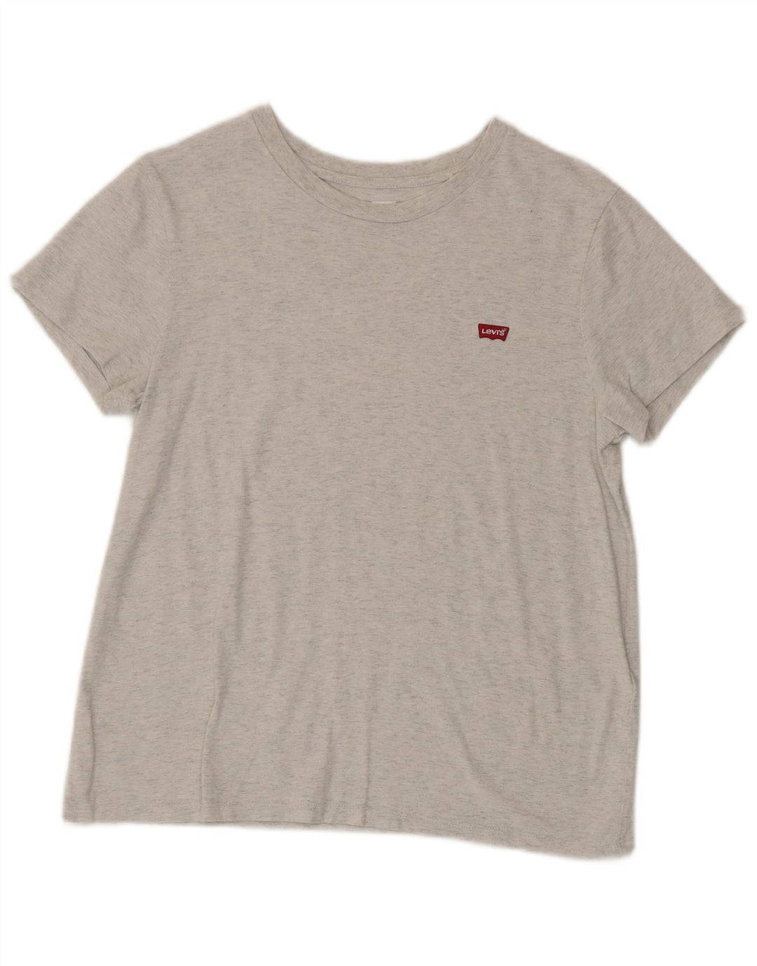 Γυναικείο T-Shirt Levi's Top UK 12 Βαμβακερό μεσαίο γκρι φλύκταινα