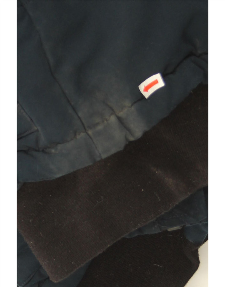 Superdry γυναικείο μπουφάν με κουκούλα μεγάλου μεγέθους UK 8 Μικρό Navy Blue