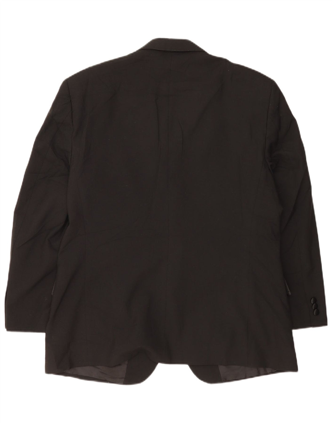 Marks & Spencer Ανδρικό κοντό σακάκι 2 κουμπιών UK 42 XL μαύρο πολυεστέρα