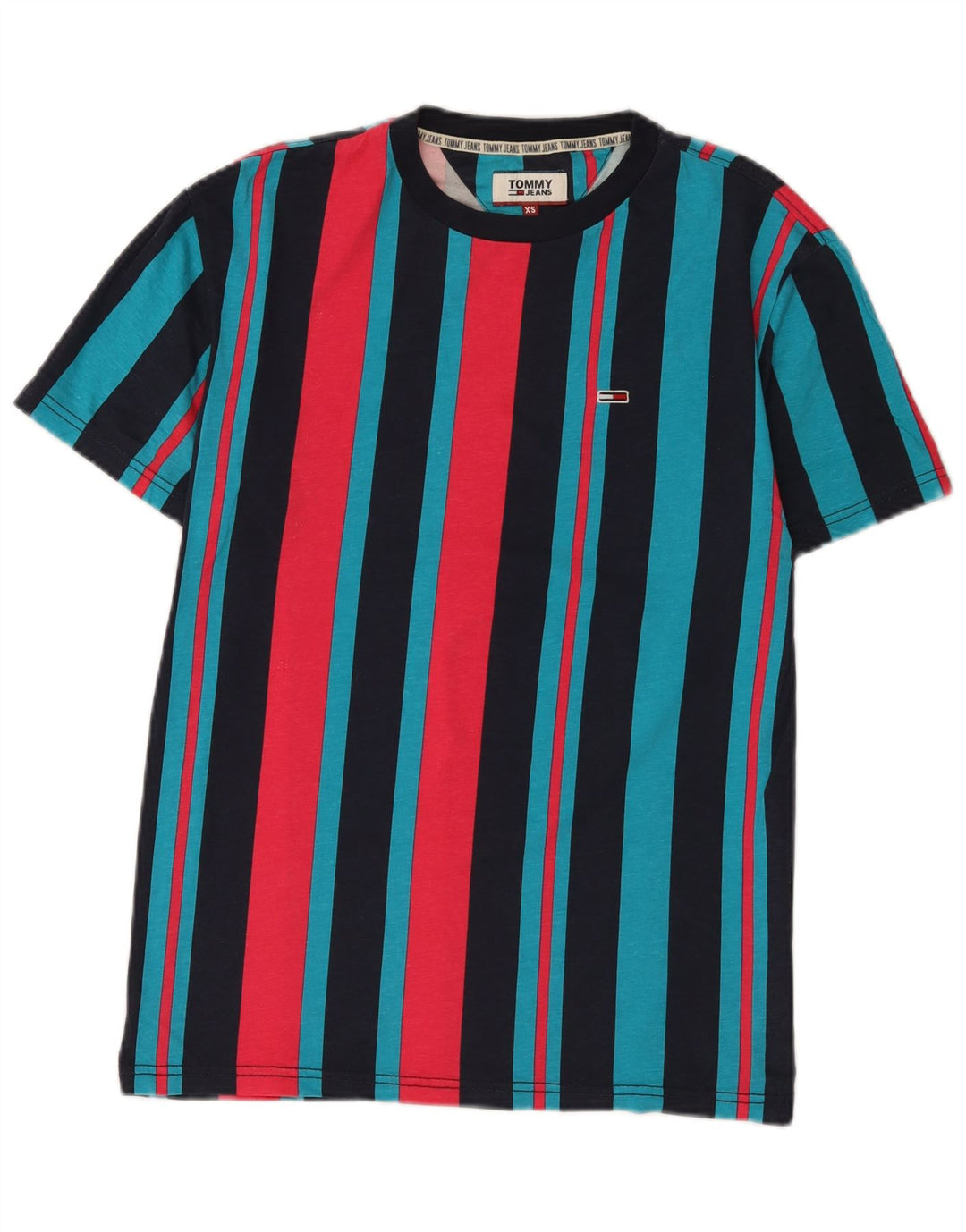 Ανδρικό T-Shirt Tommy Hilfiger Top XS Πολύχρωμο ριγέ