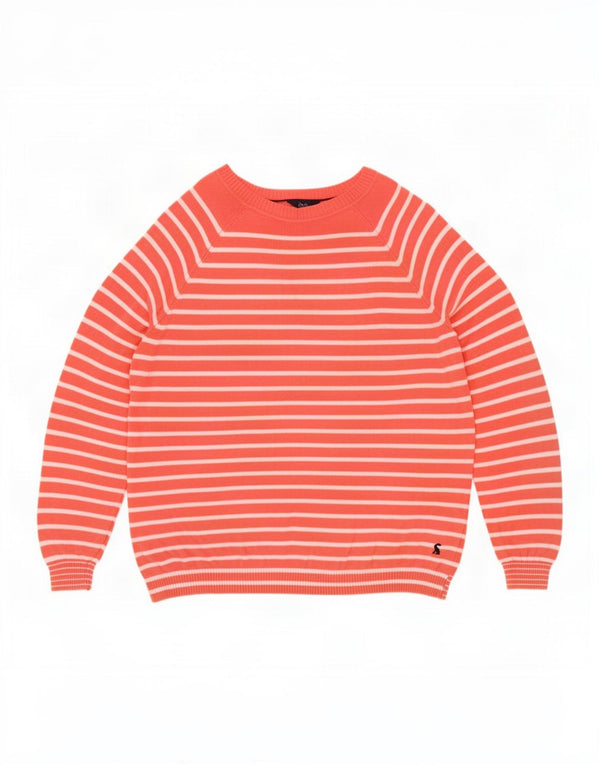 Γυναικείο Joules Boat Neck Jumper UK 18 XL Ροζ λινό