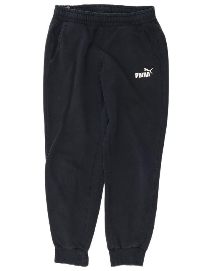 Ανδρική φόρμα Puma Παντελόνι Joggers Μεσαίο μαύρο βαμβακερό