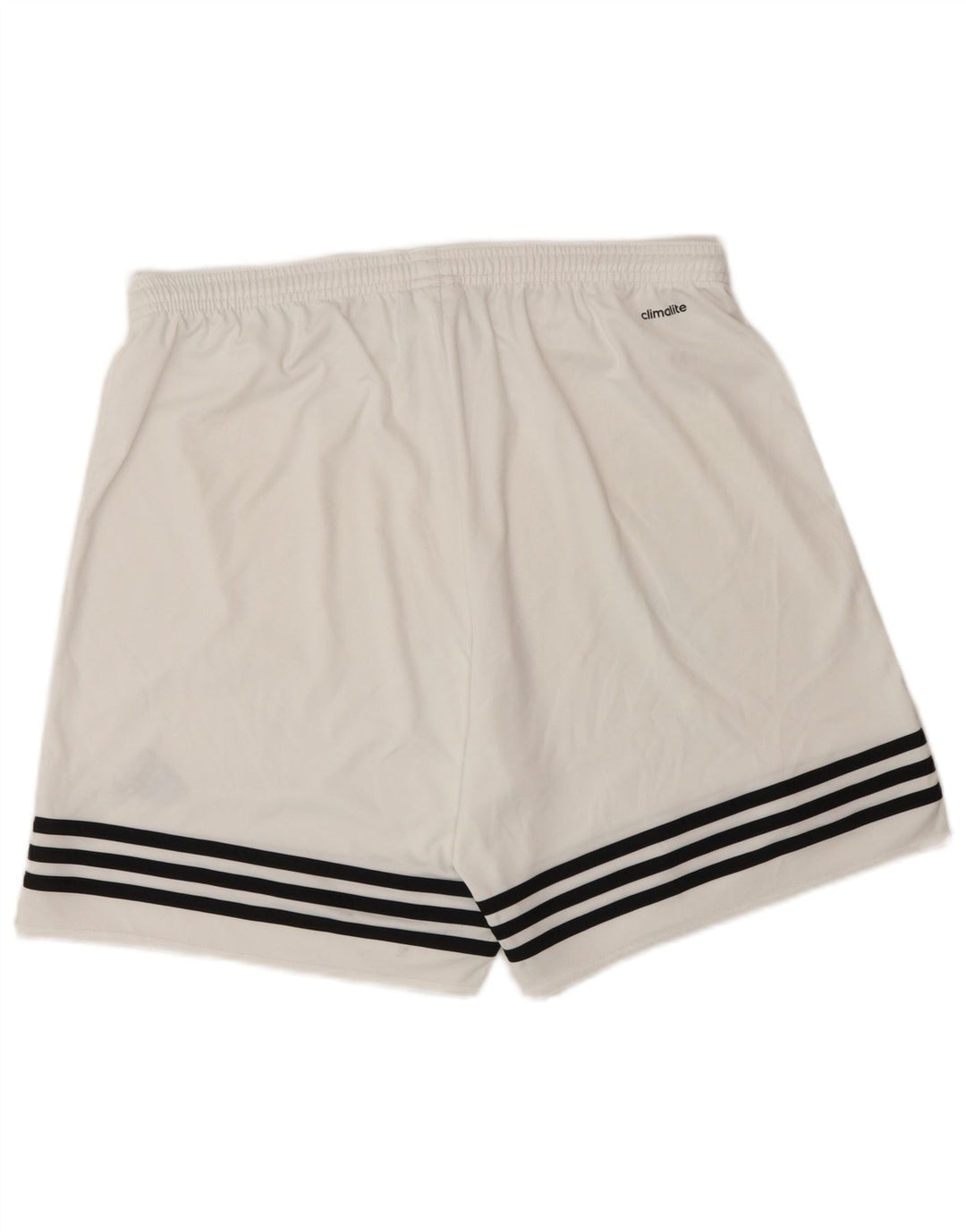 Ανδρικό σορτς Adidas Climalite Sport μεγάλο λευκό πολυεστέρα