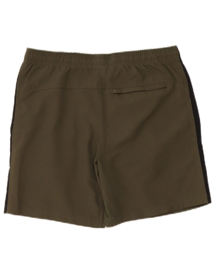 Ανδρικό αθλητικό σορτς Nike Dri Fit Small Khaki Colorblock Πολυεστέρας